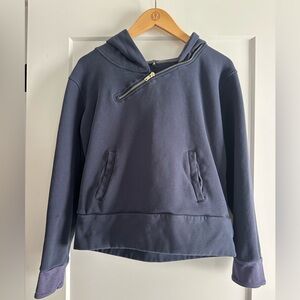 P'tula Dark Navy Pullover with Brushed Interior Size Small